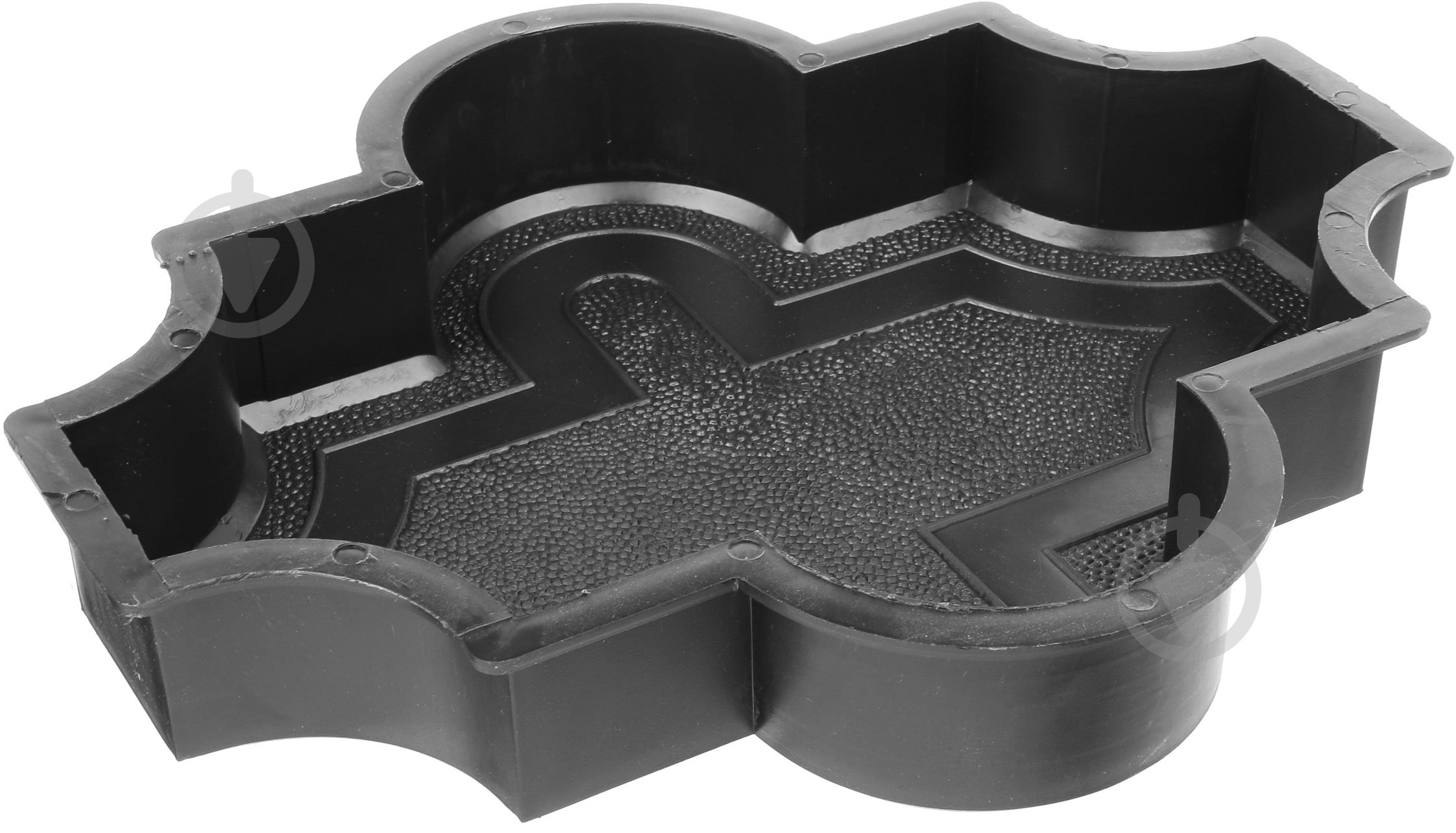 Форма Верес-2007 для тротуарної плитки h45 мм Мелірія з візерунком - фото 1