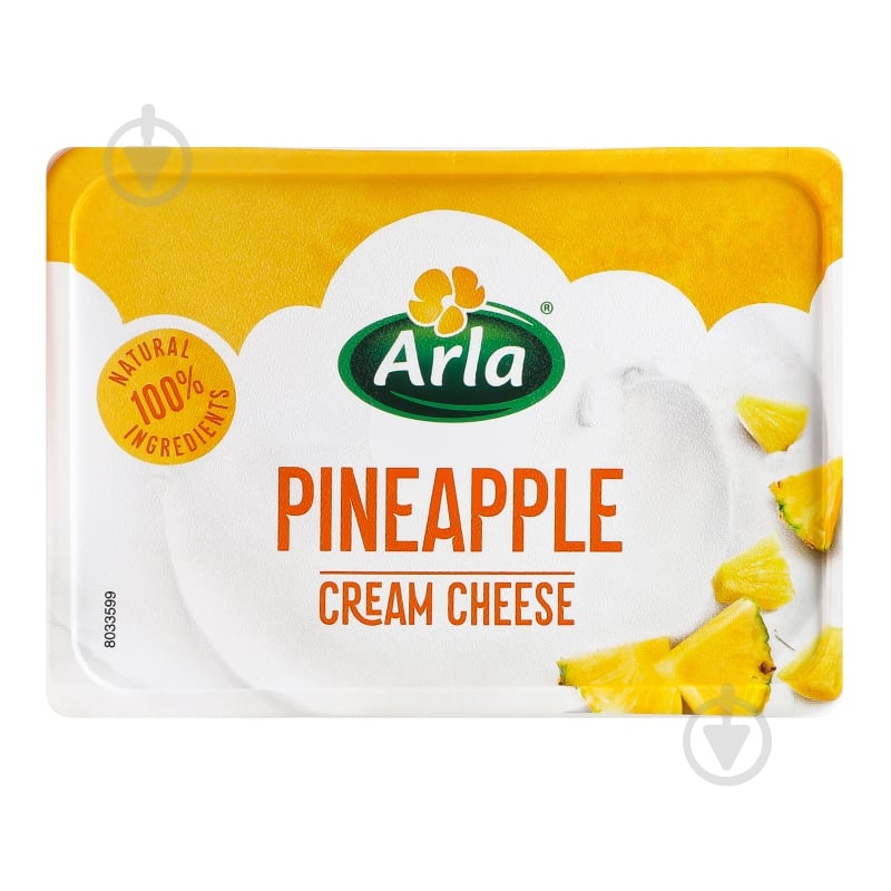Крем-сыр Arla с ананасом 53,3% 200 г - фото 1