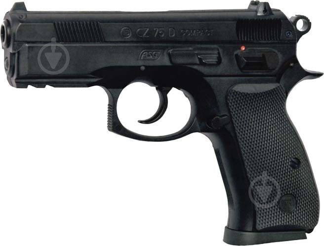 Пневматический пистолет ASG CZ 75D Compact 4,5 мм - фото 1