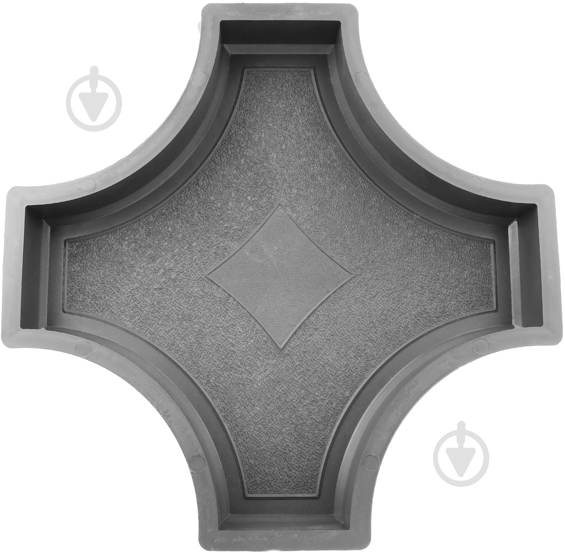 Форма-трафарет Вереск-2007 для плитки Рондо крест - фото 2 Форма-трафарет Вереск-2007 для плитки Рондо крест - фото 2