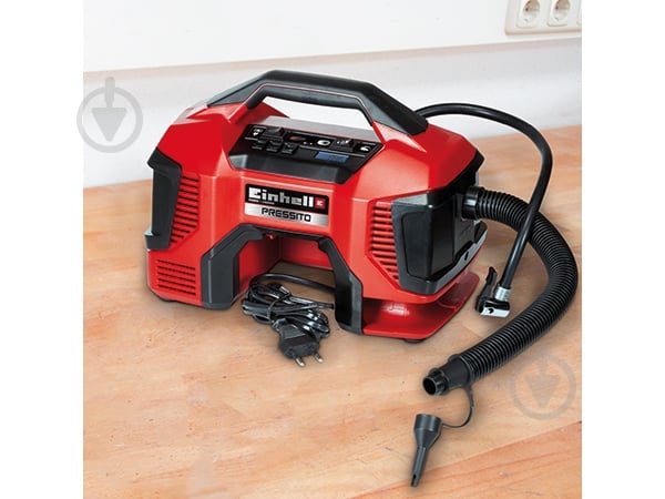Компресор автомобільний Einhell X-Change PRESSITO - фото 5
