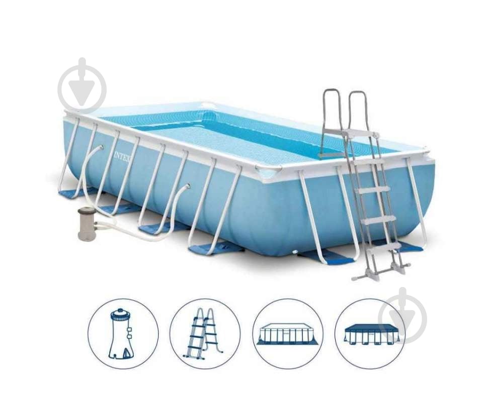 Бассейн каркасный Intex 26792 Prism Frame - фото 2 Бассейн каркасный Intex 26792 Prism Frame - фото 2