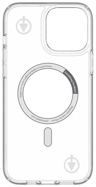 Накладка на корпус Spigen для Apple iPhone 13 Pro Max (ACS03211) graphite - фото 4