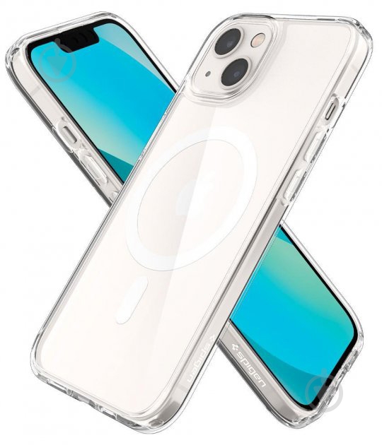 Накладка на корпус Spigen для Apple iPhone 13 (ACS03528) white - фото 6