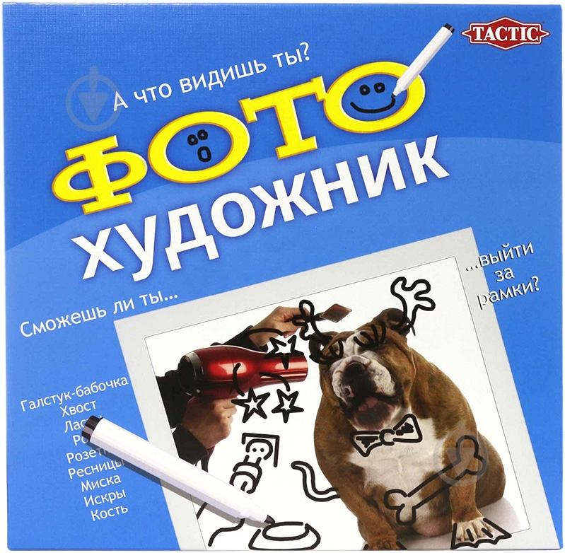 Игра настольная Tactic Фотохудожник 40534 - фото 1 Игра настольная Tactic Фотохудожник 40534 - фото 1