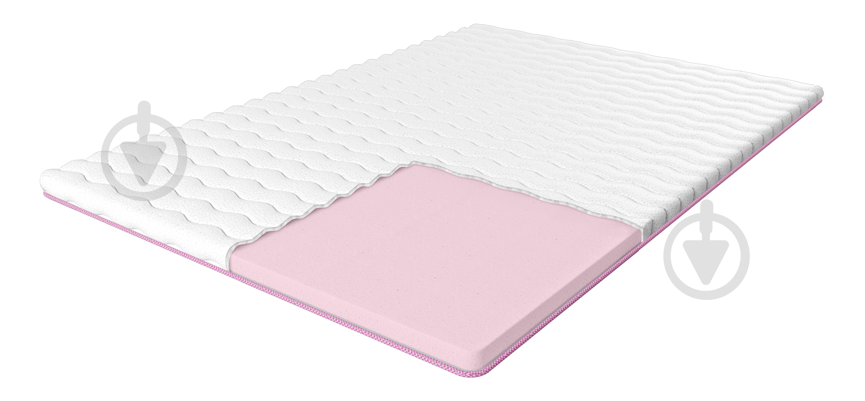 Мини-матрас Caramel ЕММ 180x190 см - фото 1 Мини-матрас Caramel ЕММ 180x190 см - фото 1