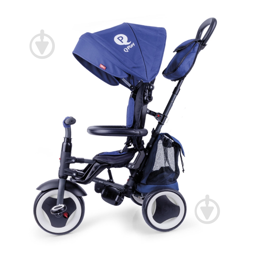 Велосипед-коляска Qplay Rito+ EVA синий S380-8Blue - фото 1 Велосипед-коляска Qplay Rito+ EVA синий S380-8Blue - фото 1