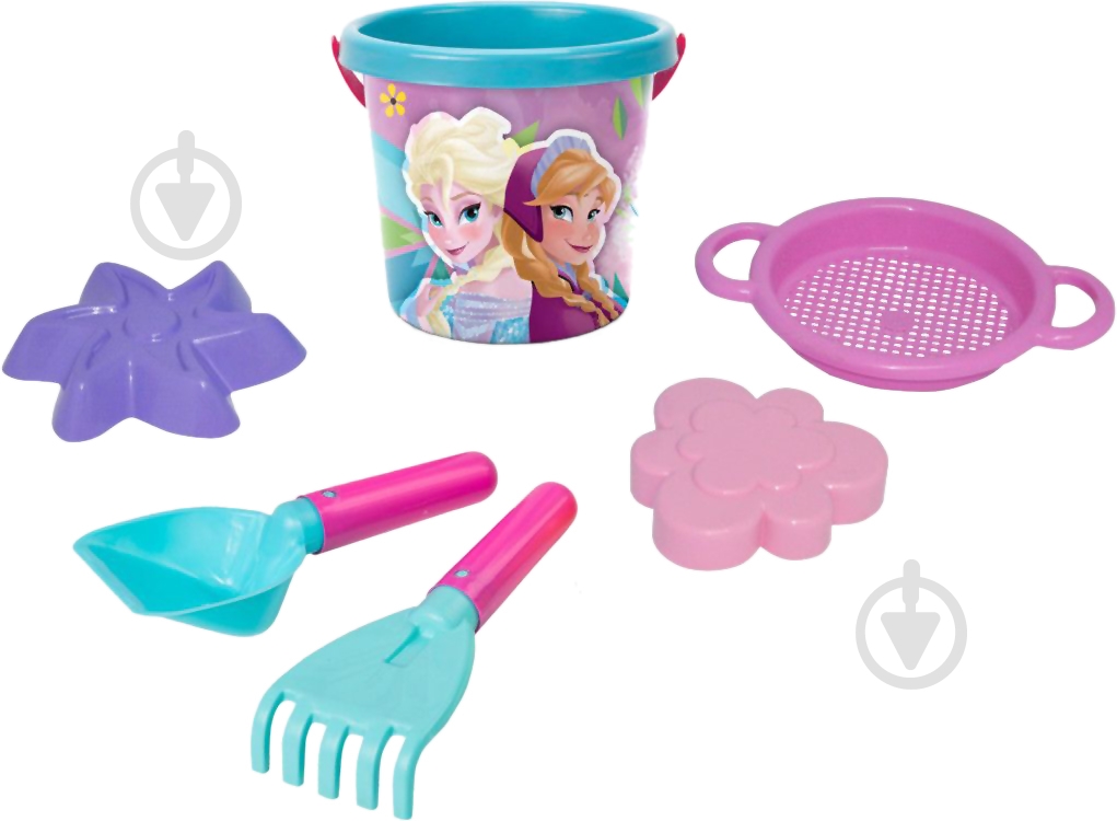 Набор для песочницы Тигрес Disney Холодное сердце 6 элементов - фото 1 Набор для песочницы Тигрес Disney Холодное сердце 6 элементов - фото 1