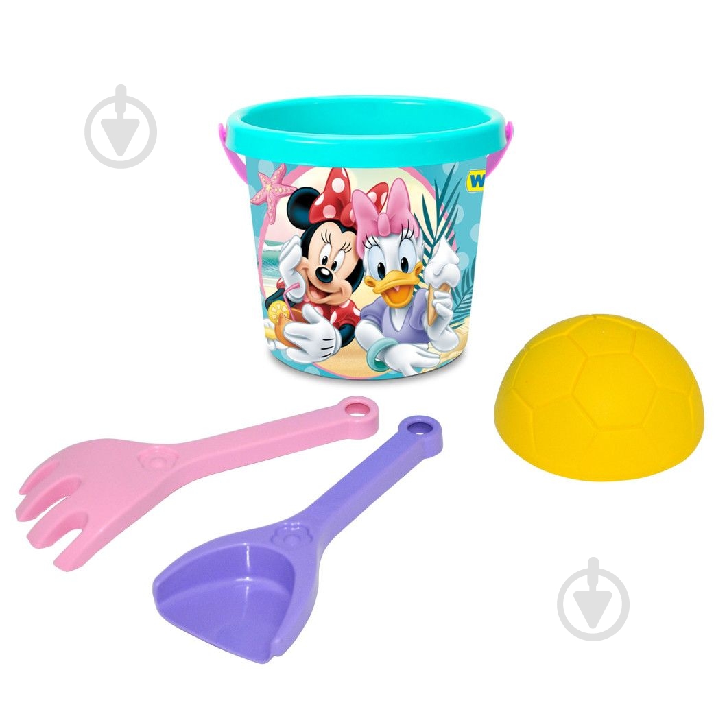 Набор для игры с песком Disney Мінні 4 элемента - фото 1 Набор для игры с песком Disney Мінні 4 элемента - фото 1
