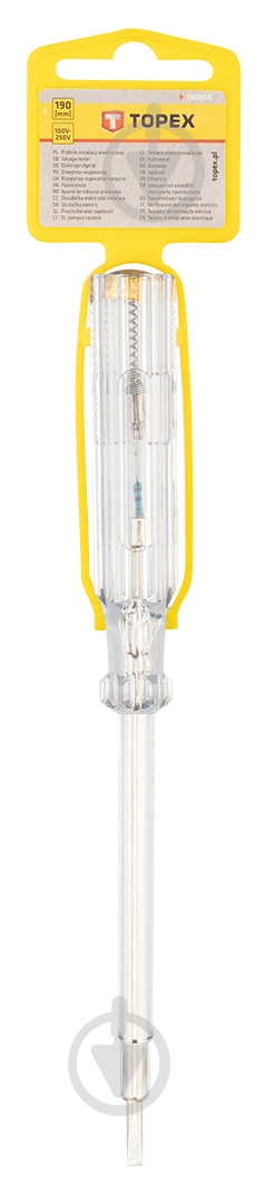 Индикатор напряжения Topex 39D054 - фото 4 Индикатор напряжения Topex 39D054 - фото 4