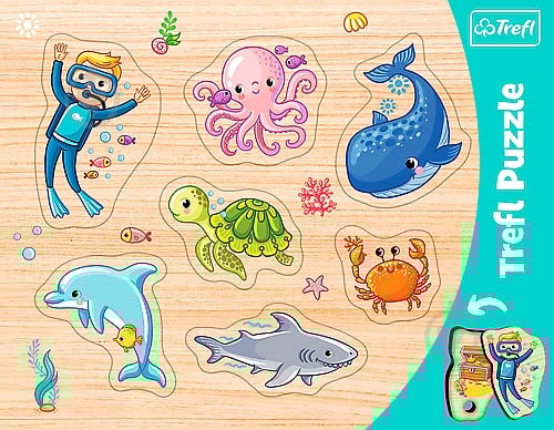Пазл Trefl Подводный мир 31309 - фото 1