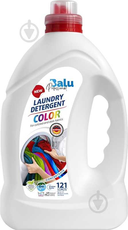 Гель для машинной и ручной стирки BALU COLOR 4 л - фото 1