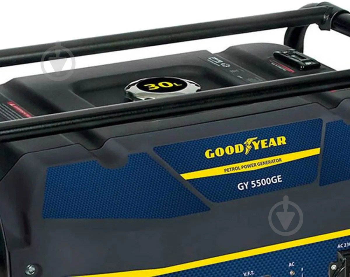 Генератор бензиновий Goodyear 5 кВт / 5,5 кВт 220 В GY365500E - фото 3 Генератор бензиновий Goodyear 5 кВт / 5,5 кВт 220 В GY365500E - фото 3
