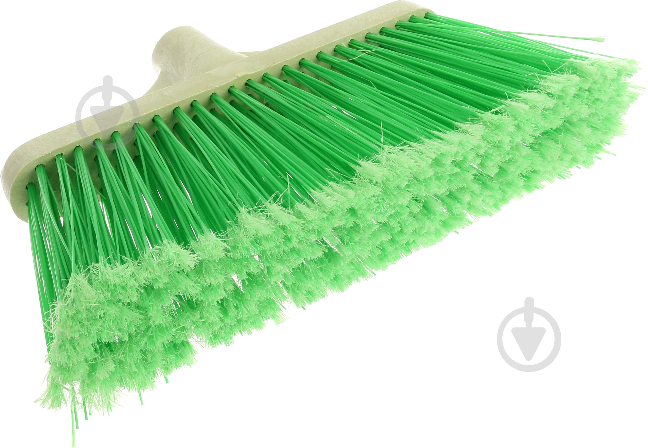 Метла для улицы SPONTEX Green без черенка зеленая - фото 3