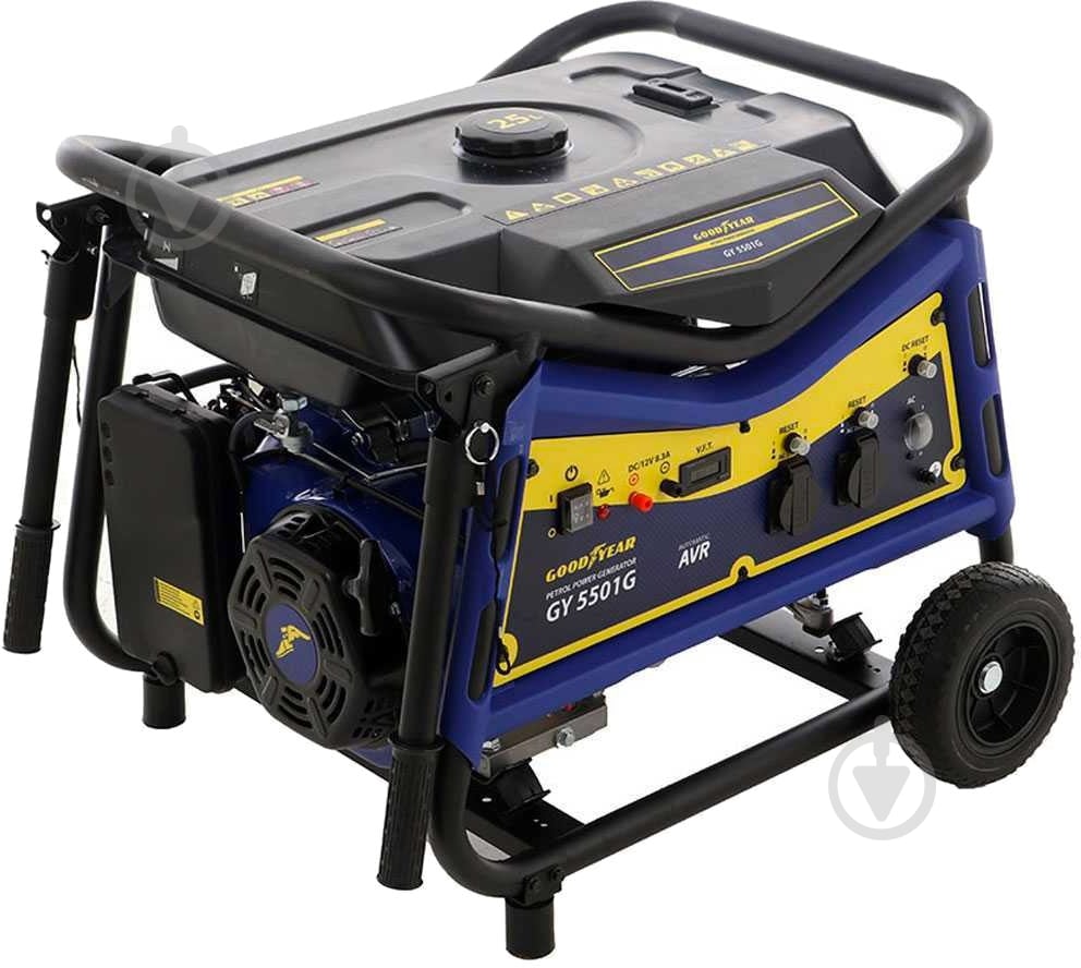 Генератор бензиновый Goodyear 5 кВт / 5,5 кВт 220 В GY365501 - фото 1 Генератор бензиновый Goodyear 5 кВт / 5,5 кВт 220 В GY365501 - фото 1