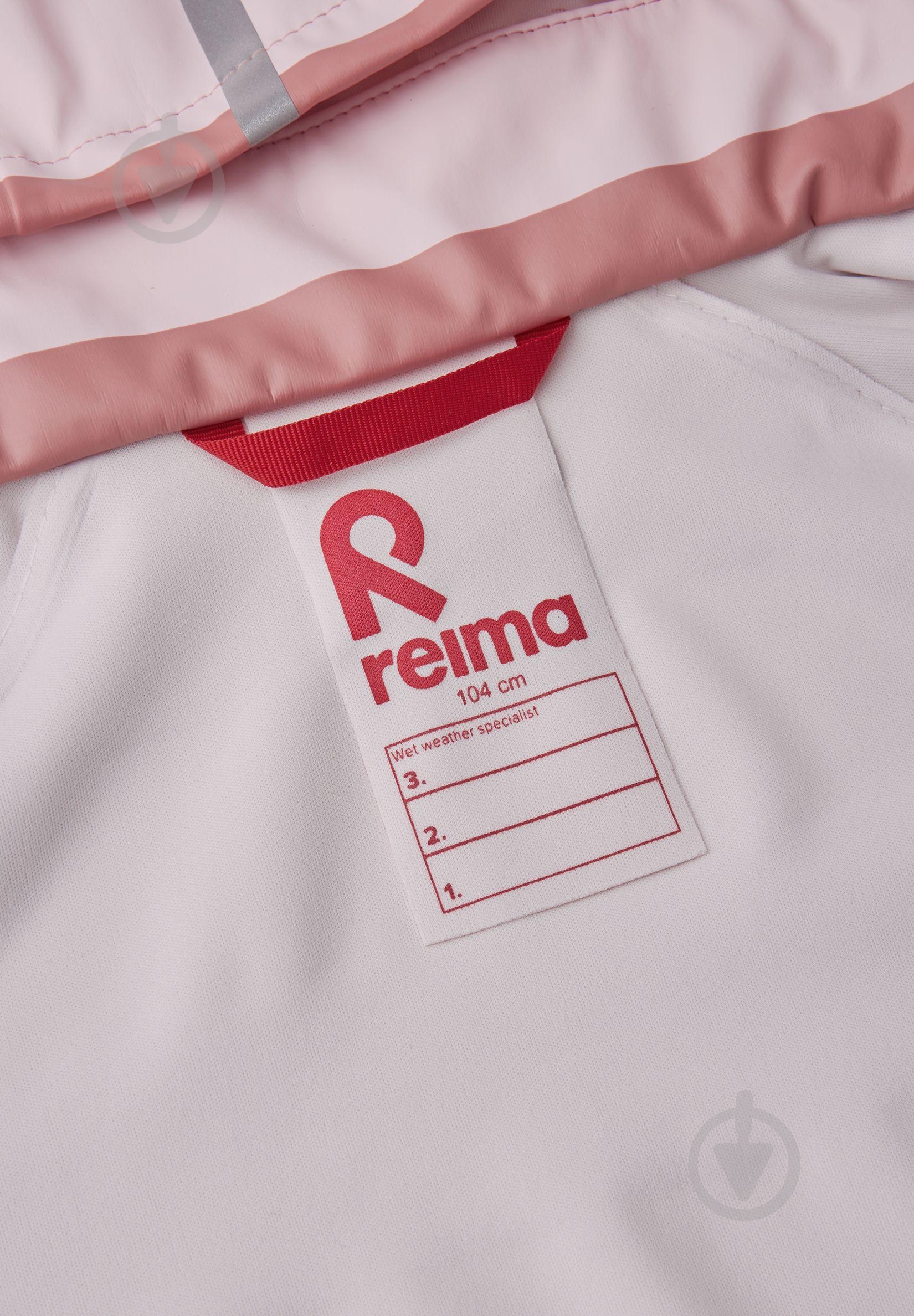 Дождевик Reima р.104 розовый 521523A-1126 - фото 6