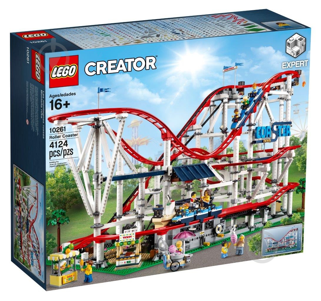 Конструктор LEGO Creator Американські гірки 10261 - фото 4