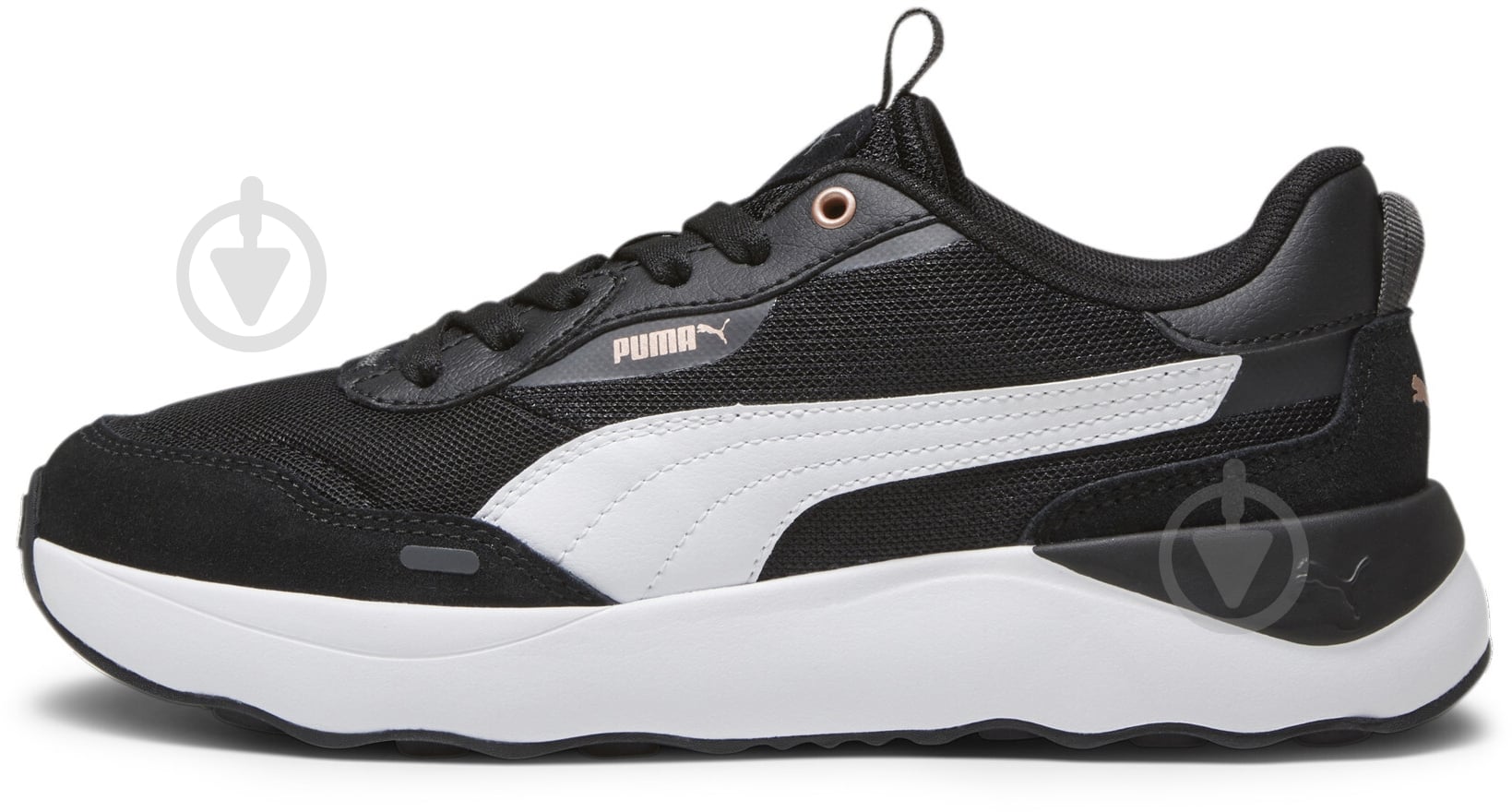 Кроссовки женские Puma RUNTAMED PLATFORM 39232402 р.39 черные - фото 1