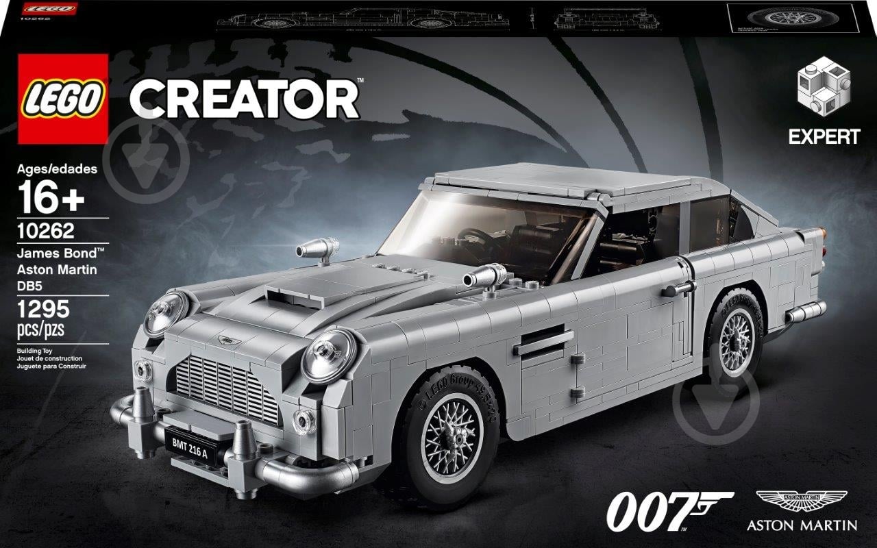 Конструктор LEGO Creator James Bond™ Aston Martin DB5 10262 - фото 1