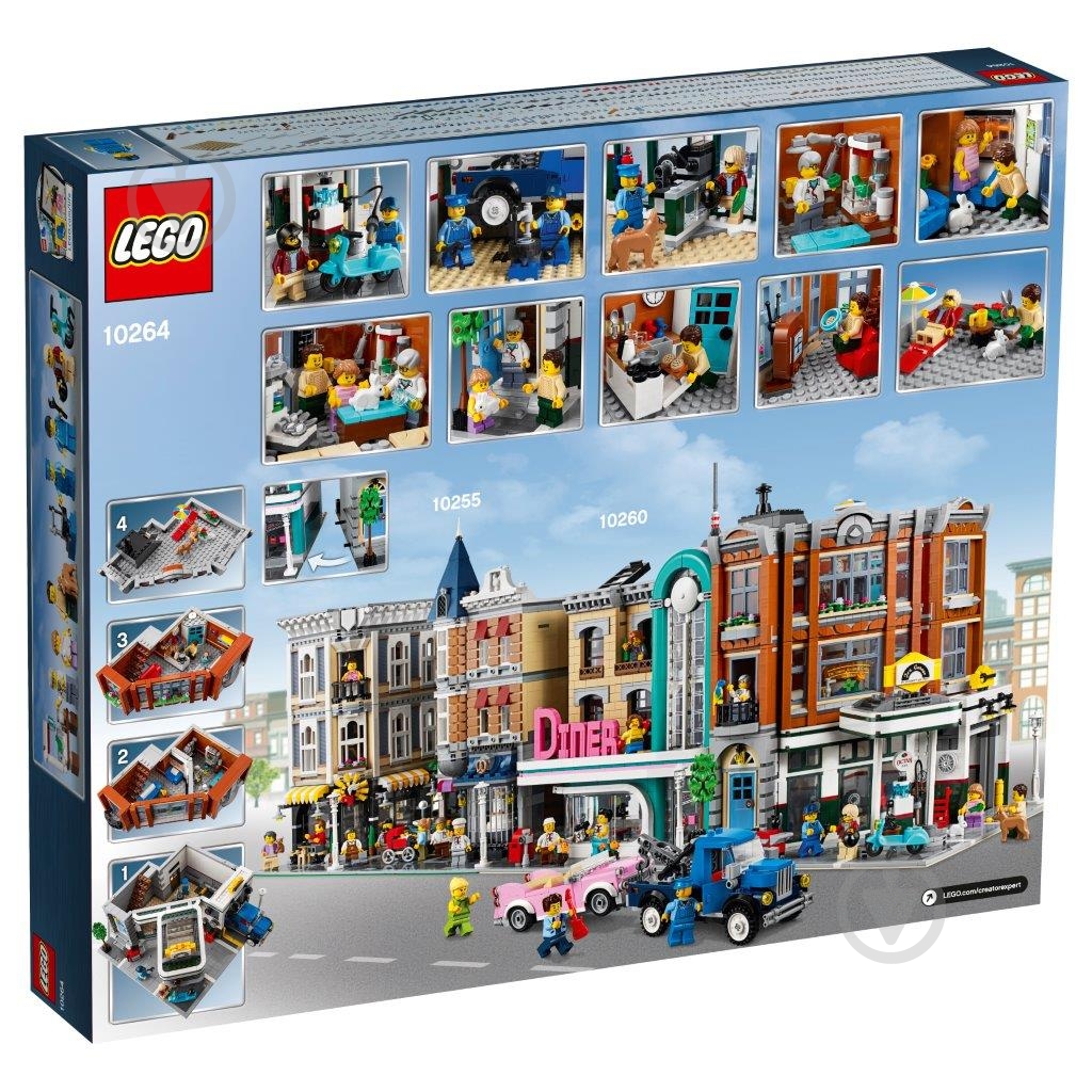 Конструктор LEGO Creator Гараж на углу 10264 - фото 4
