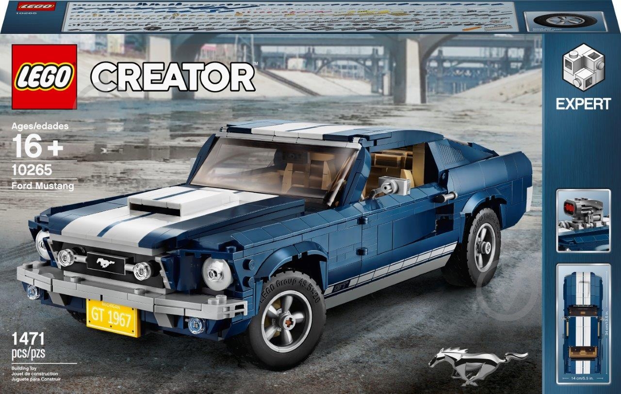 Конструктор LEGO Creator Ford Mustang 10265 - фото 1 Конструктор LEGO Creator Ford Mustang 10265 - фото 1