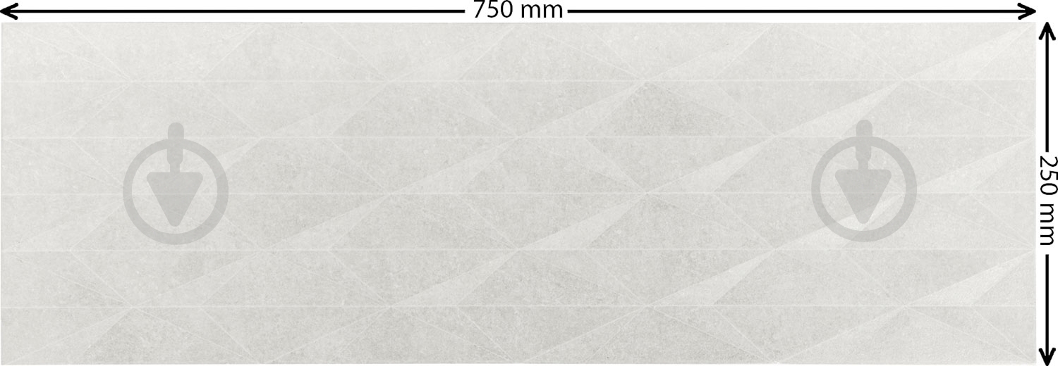 Плитка Emigres Довер Урбе грис 25x75 - фото 3