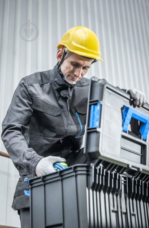 Куртка рабочая HOEGERT WURNITZ р. M HT5K814 темно-серый - фото 5