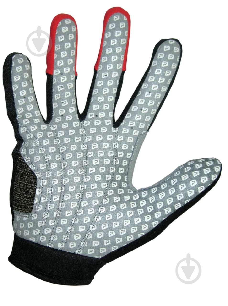 Велорукавички PowerPlay PP 6662 M чорний із червоним - фото 5