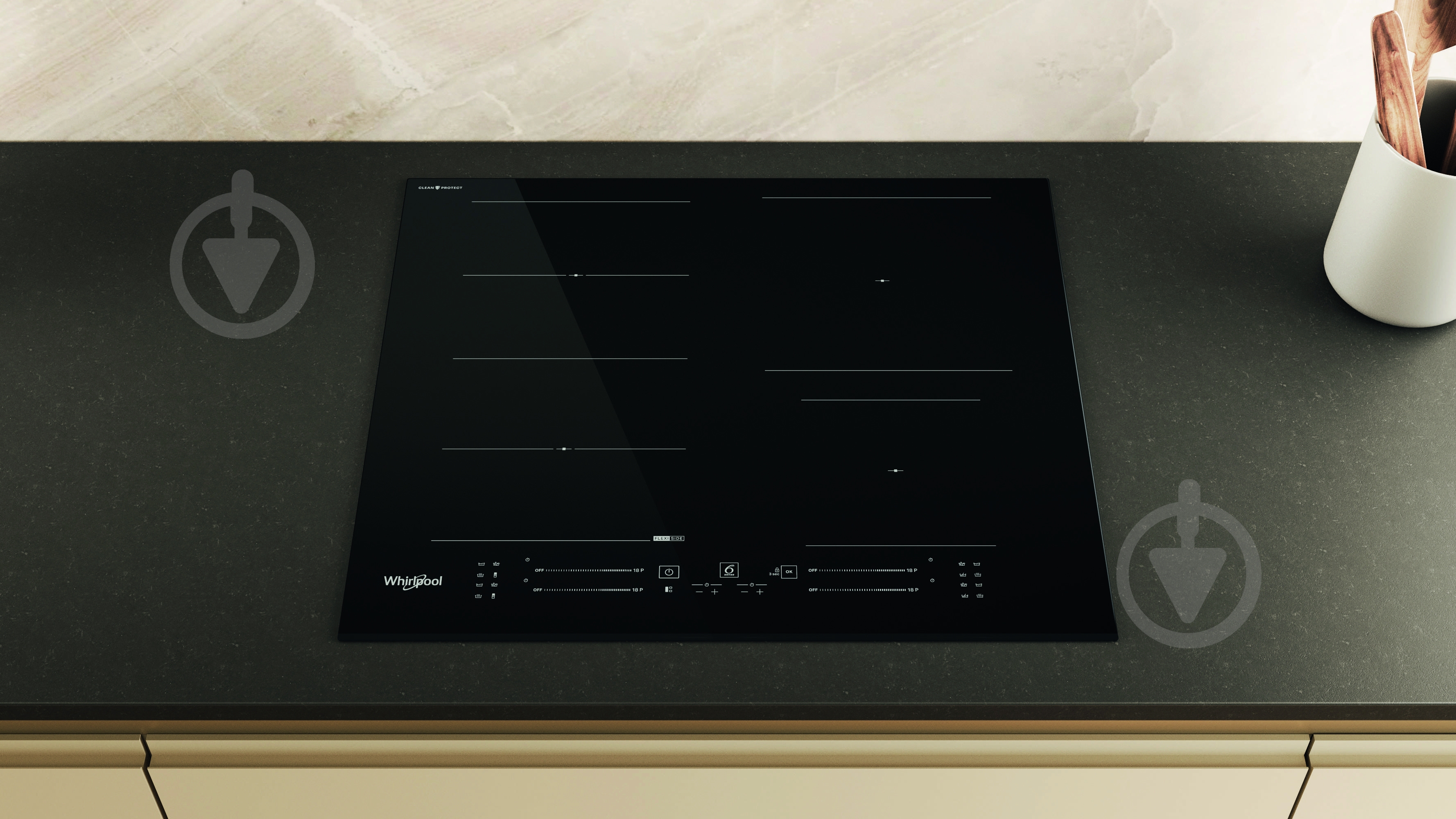 Варильна поверхня індукційна Whirlpool WF S5060 CPBF - фото 4
