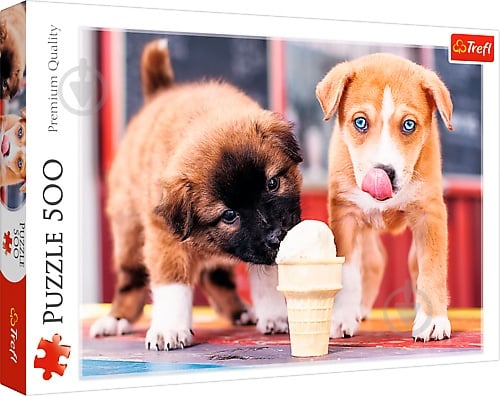 Пазлы Trefl Лакомление мороженым 37272 - фото 1 Пазлы Trefl Лакомление мороженым 37272 - фото 1