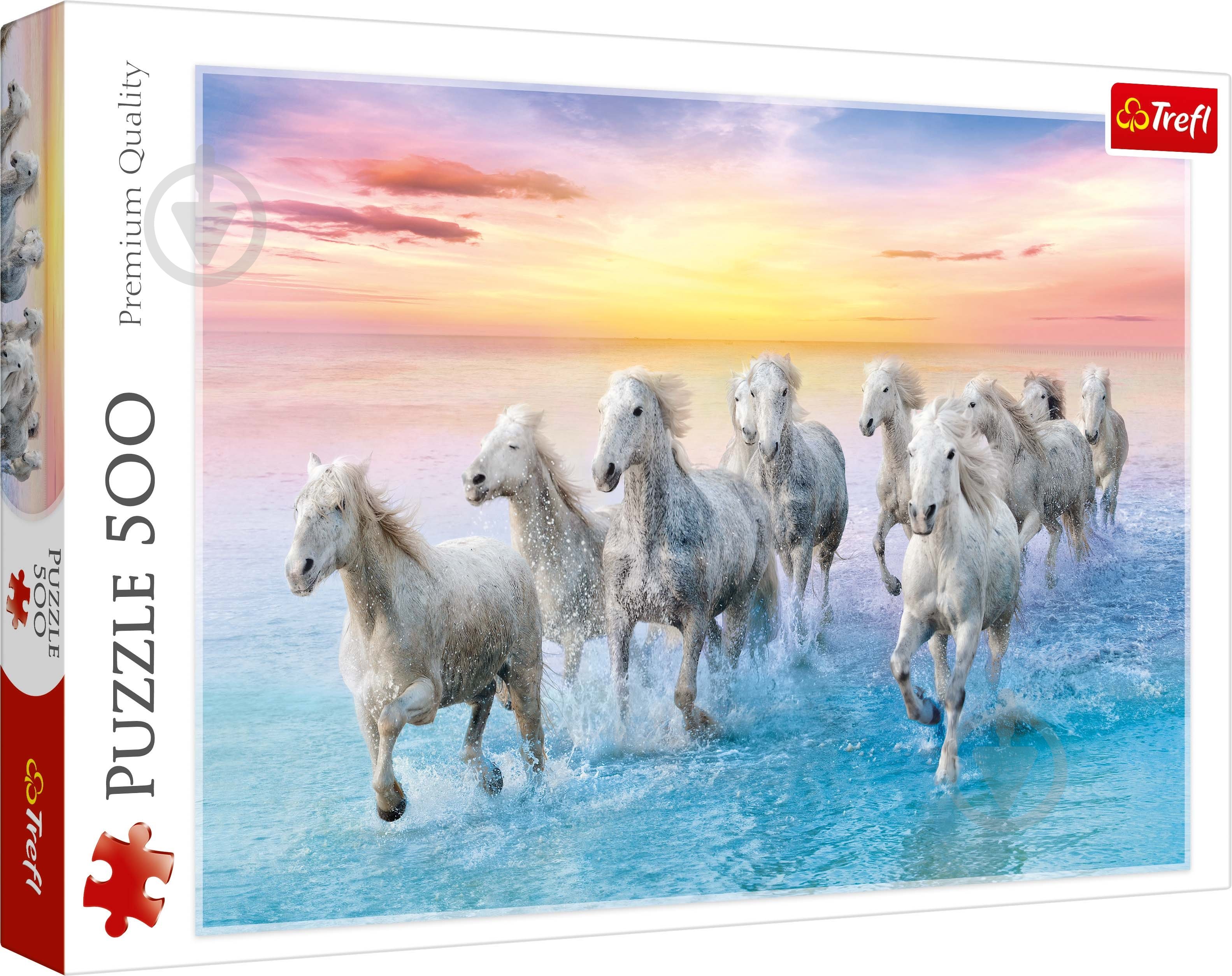 Пазл Trefl Скачут белые кони 37289 - фото 1 Пазл Trefl Скачут белые кони 37289 - фото 1