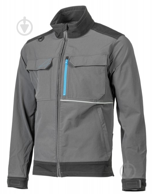 Куртка рабочая HOEGERT TAUBER р. S HT5K811 темно-серый - фото 1