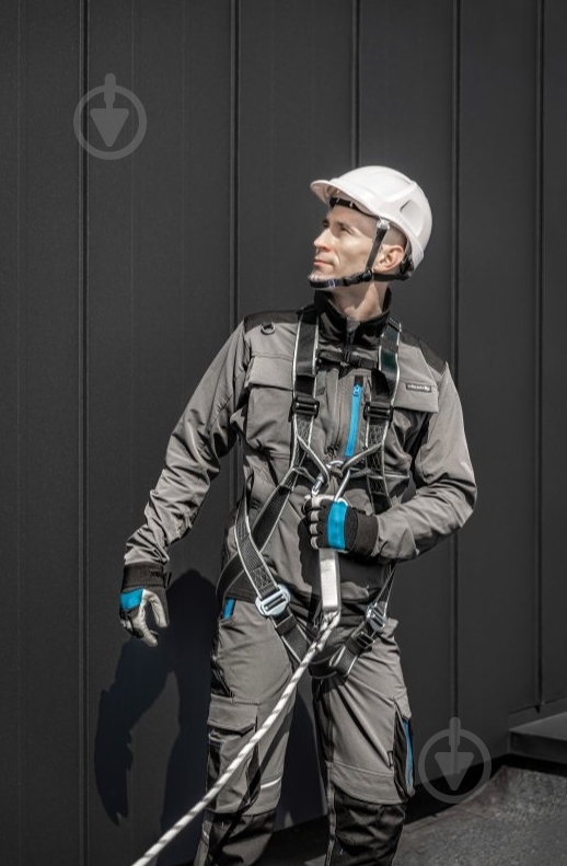 Куртка рабочая HOEGERT TAUBER р. S HT5K811 темно-серый - фото 3