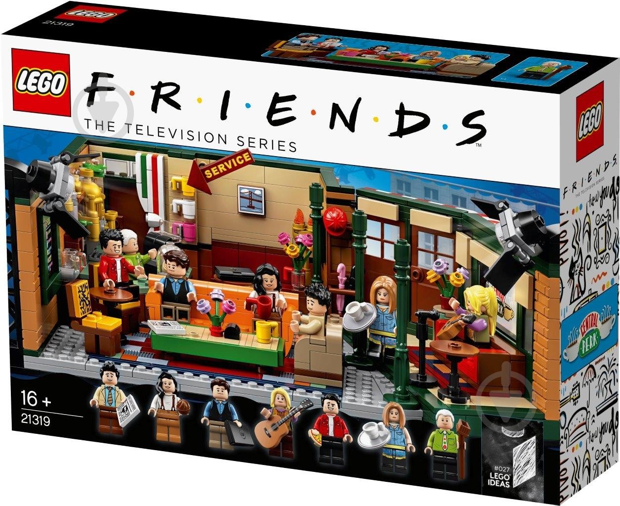 Конструктор LEGO Ideas Центральна кав'ярня 21319 - фото 3 Конструктор LEGO Ideas Центральна кав'ярня 21319 - фото 3