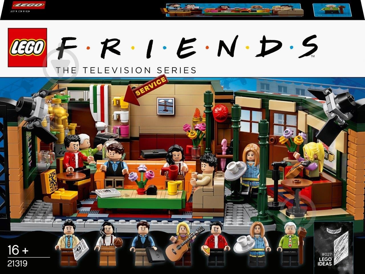 Конструктор LEGO Ideas Центральна кав'ярня 21319 - фото 1 Конструктор LEGO Ideas Центральна кав'ярня 21319 - фото 1