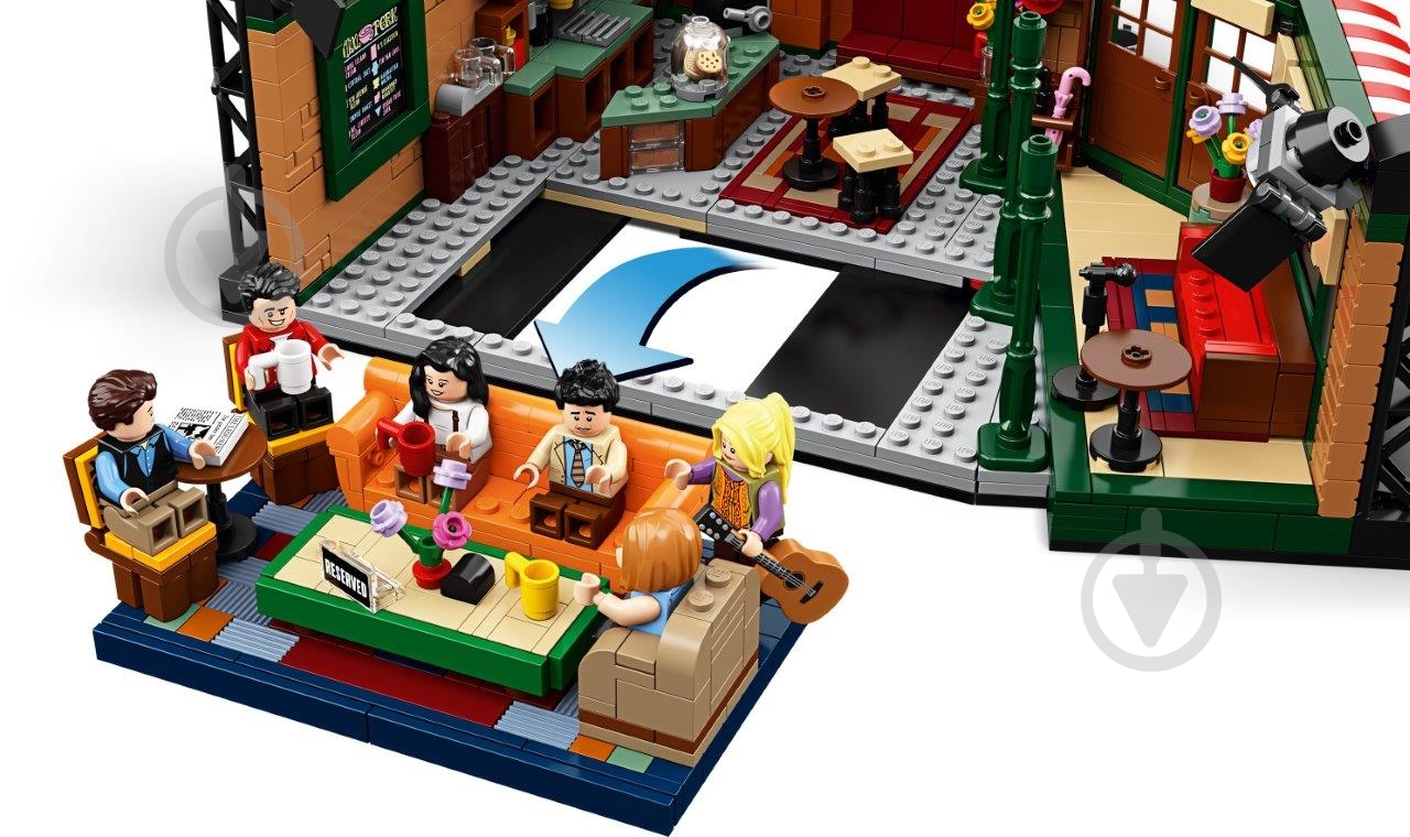 Конструктор LEGO Ideas Центральна кав'ярня 21319 - фото 6 Конструктор LEGO Ideas Центральна кав'ярня 21319 - фото 6