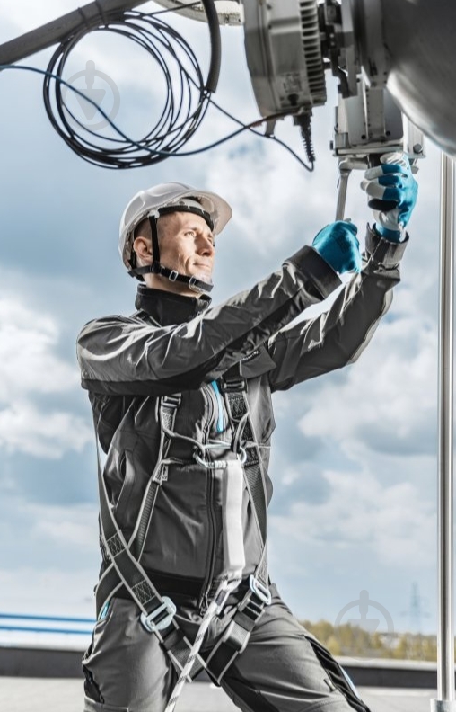 Куртка рабочая HOEGERT TAUBER р. M HT5K811 темно-серый - фото 5 Куртка рабочая HOEGERT TAUBER р. M HT5K811 темно-серый - фото 5