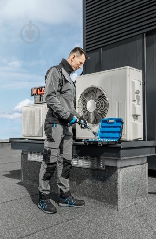 Куртка рабочая HOEGERT TAUBER р. M HT5K811 темно-серый - фото 9 Куртка рабочая HOEGERT TAUBER р. M HT5K811 темно-серый - фото 9