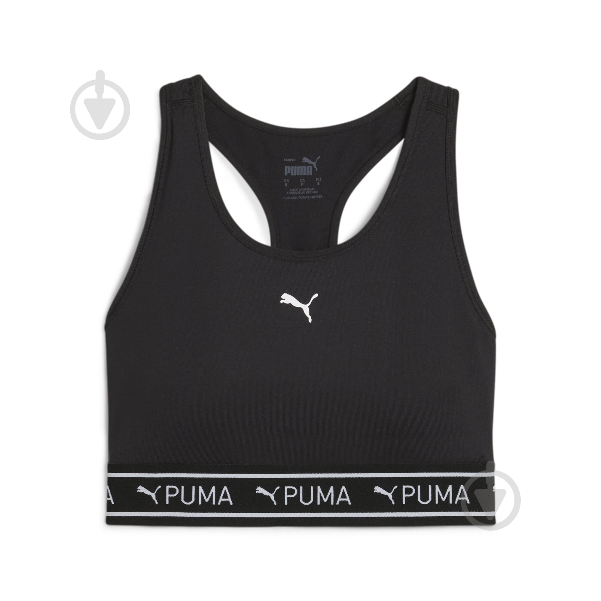 Бра Puma 4KEEPS ELASTIC BRA - P 52531901 р.L черный - фото 1