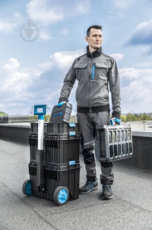 Куртка рабочая HOEGERT TAUBER р. L HT5K811 темно-серый - фото 7 Куртка рабочая HOEGERT TAUBER р. L HT5K811 темно-серый - фото 7