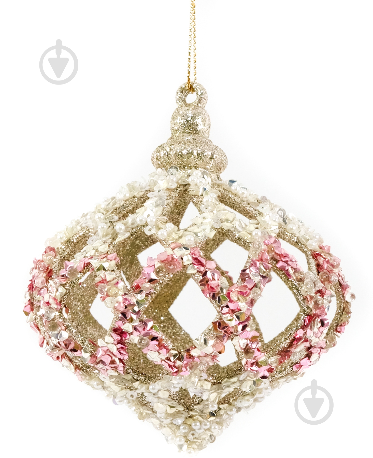 Подвеска Decormaker Design Волчок ажурный 10 см - фото 1