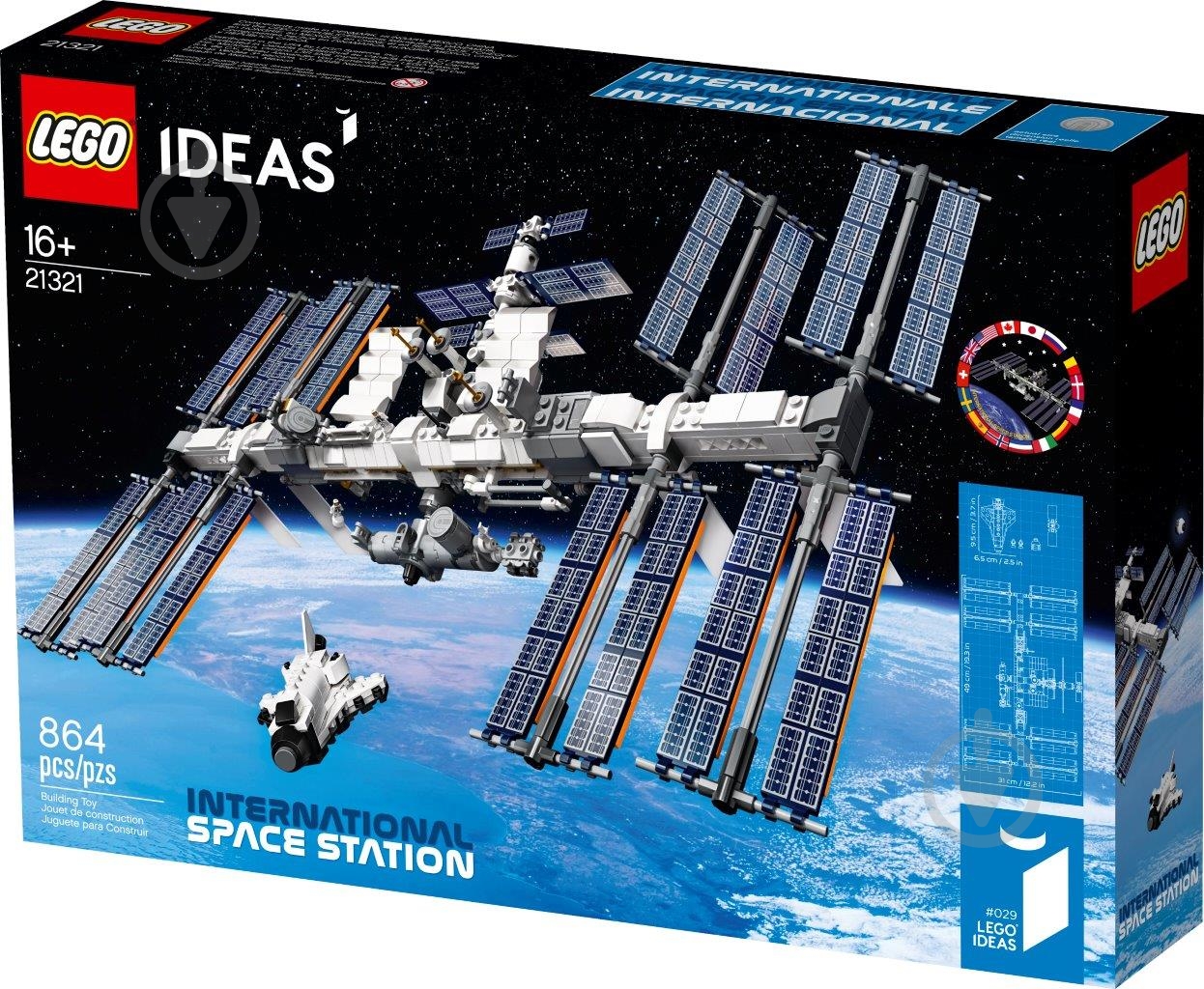 Конструктор LEGO Ideas Международная Космическая Станция 21321 - фото 3