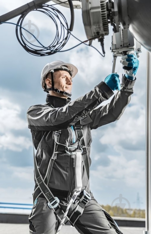 Куртка рабочая HOEGERT TAUBER р. XXL HT5K811 темно-серый - фото 5 Куртка рабочая HOEGERT TAUBER р. XXL HT5K811 темно-серый - фото 5