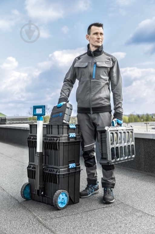 Куртка рабочая HOEGERT TAUBER р. XXL HT5K811 темно-серый - фото 7 Куртка рабочая HOEGERT TAUBER р. XXL HT5K811 темно-серый - фото 7