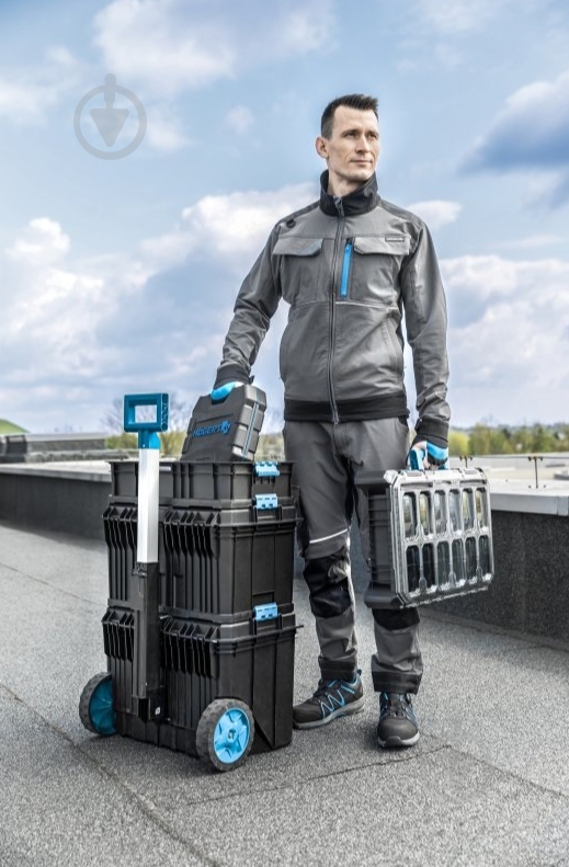 Куртка рабочая HOEGERT TAUBER р. 3XL HT5K811 темно-серый - фото 6 Куртка рабочая HOEGERT TAUBER р. 3XL HT5K811 темно-серый - фото 6