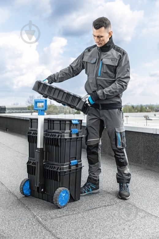 Куртка рабочая HOEGERT TAUBER р. 3XL HT5K811 темно-серый - фото 8 Куртка рабочая HOEGERT TAUBER р. 3XL HT5K811 темно-серый - фото 8