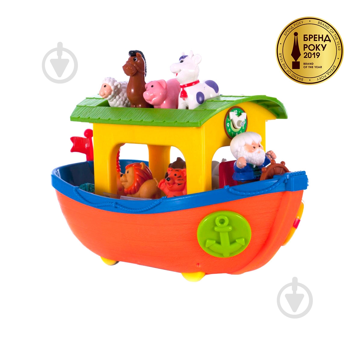 ᐉ Іграшка розвивальна Kiddieland Ноєв ковчег (рос.мова) 049734
