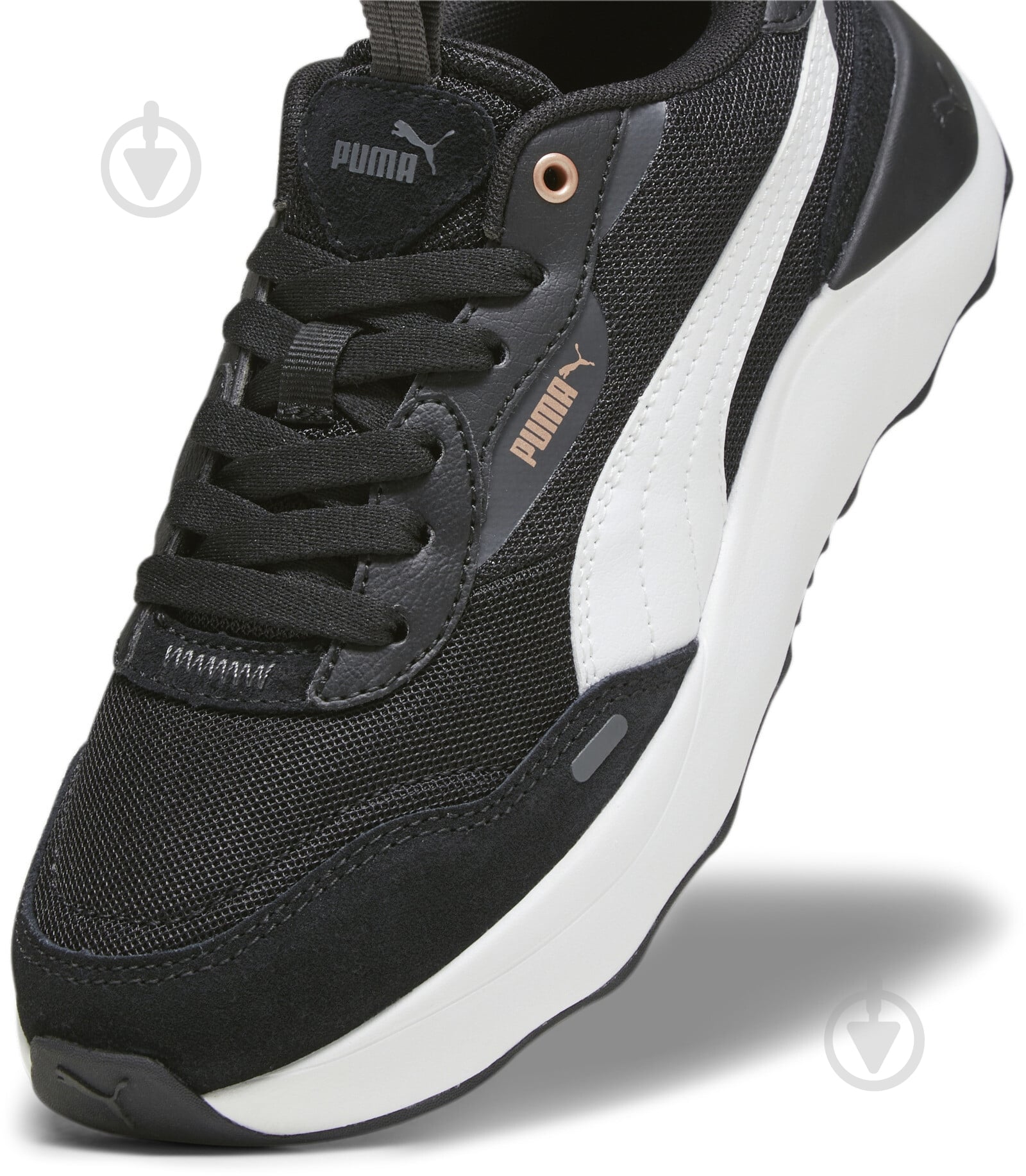Кроссовки женские Puma RUNTAMED PLATFORM 39232402 р.37 черные - фото 4