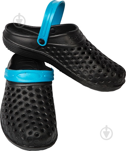 Сабо DreamStan р.40-41 черный-бирюза - фото 1 Сабо DreamStan р.40-41 черный-бирюза - фото 1