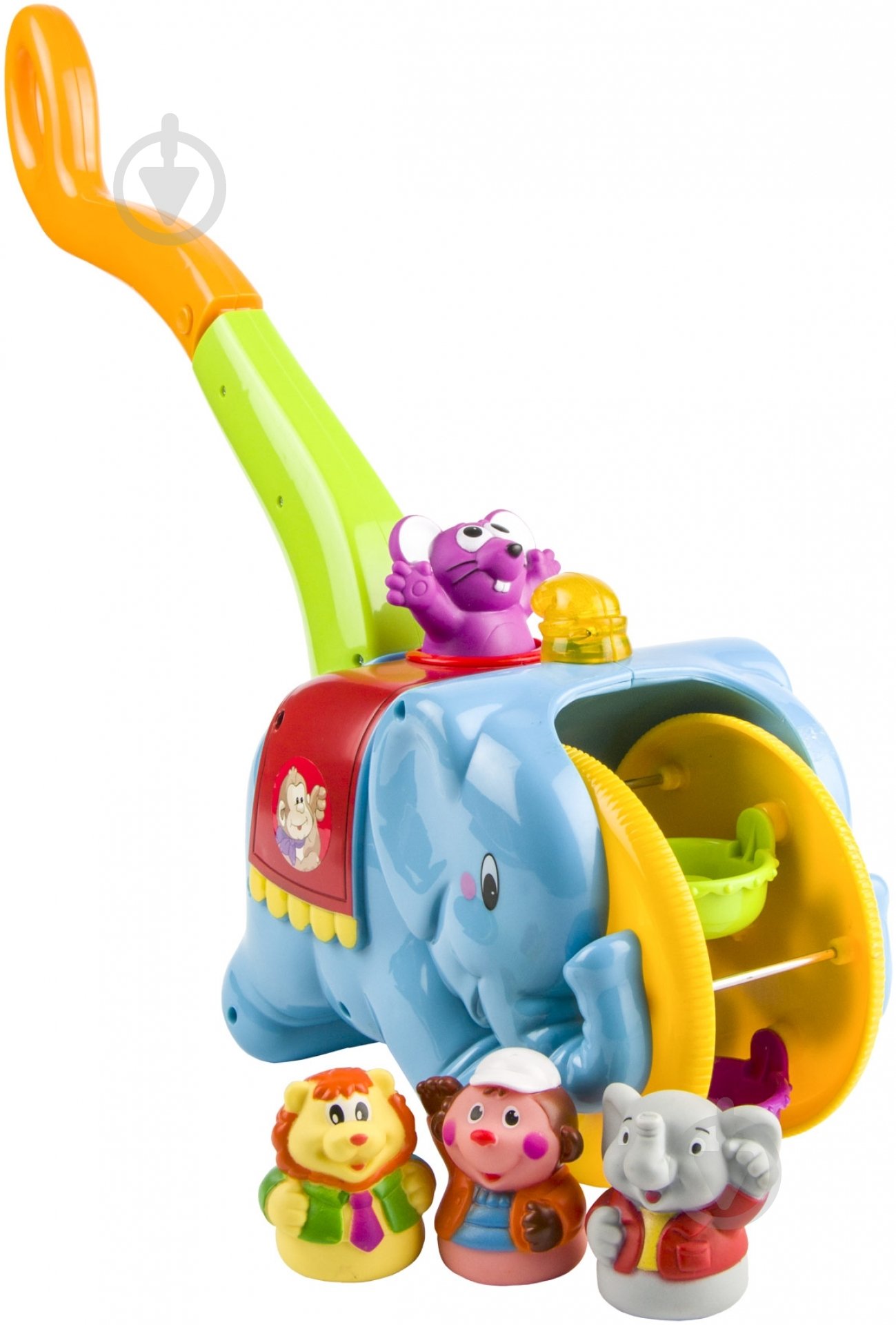 Каталка Kiddieland Слон-циркач 049759 - фото 1